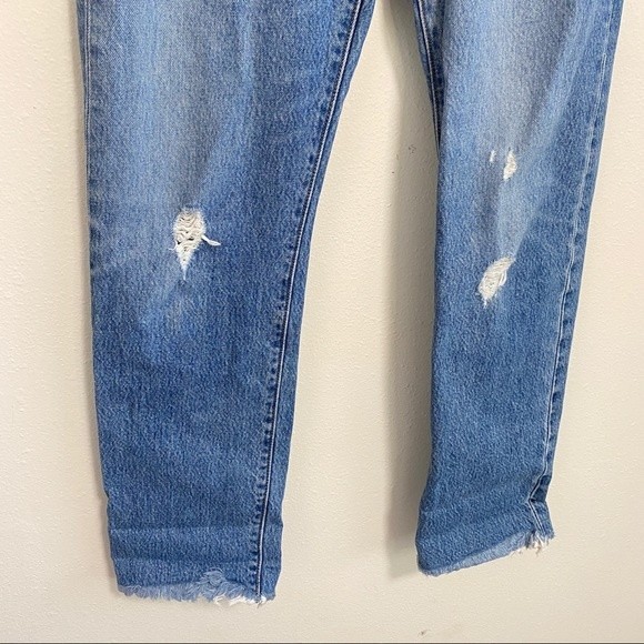 Levi's 501 Jeans Distressed Premium Denim Truth Unfolds Women's 26 - Picture 3 of 10